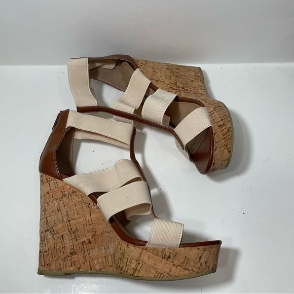 Steve Madden Strappy Wedge Sandals - Picture 5 of 10